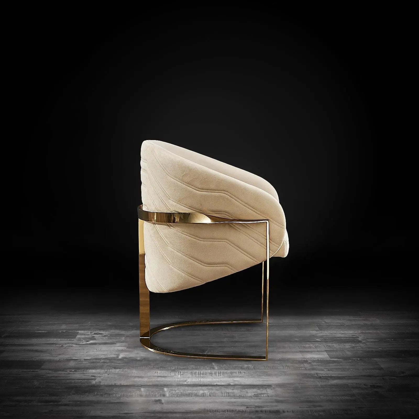 Florence Chg Beige Roberto Grassie Dining Chair