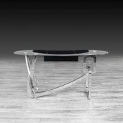 Flow Glass Modern Office Desk
