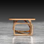 Flow Glass RG Modern End Table