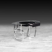 Flow Glass Roberto Grassie Office Desk