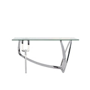 Flow Silver Console Table
