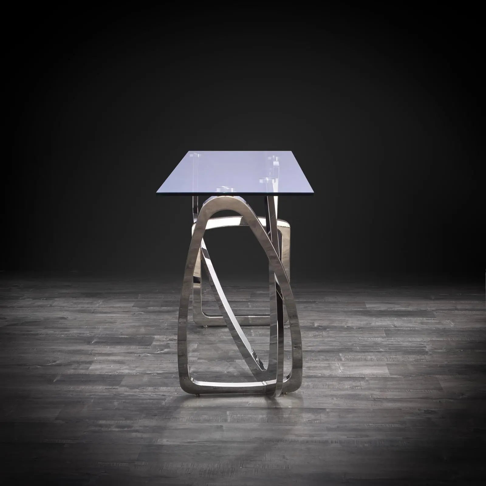 Flow Silver Roberto Grassie Console Table