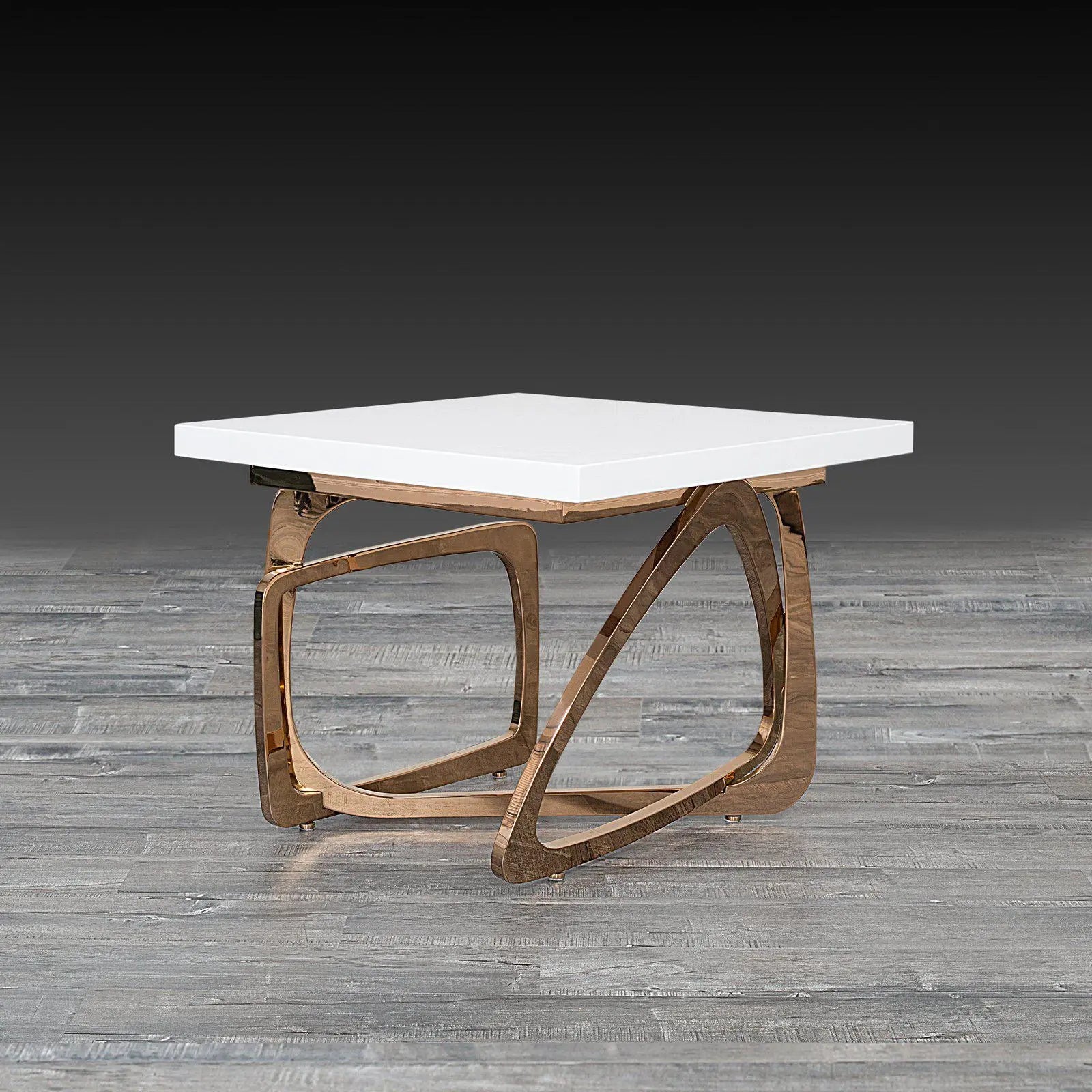 Flow White RG Stylish End Table