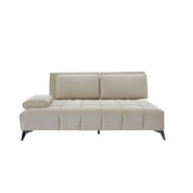 Francesco Bl Left Sofa Chaise Beige Modern Sectional