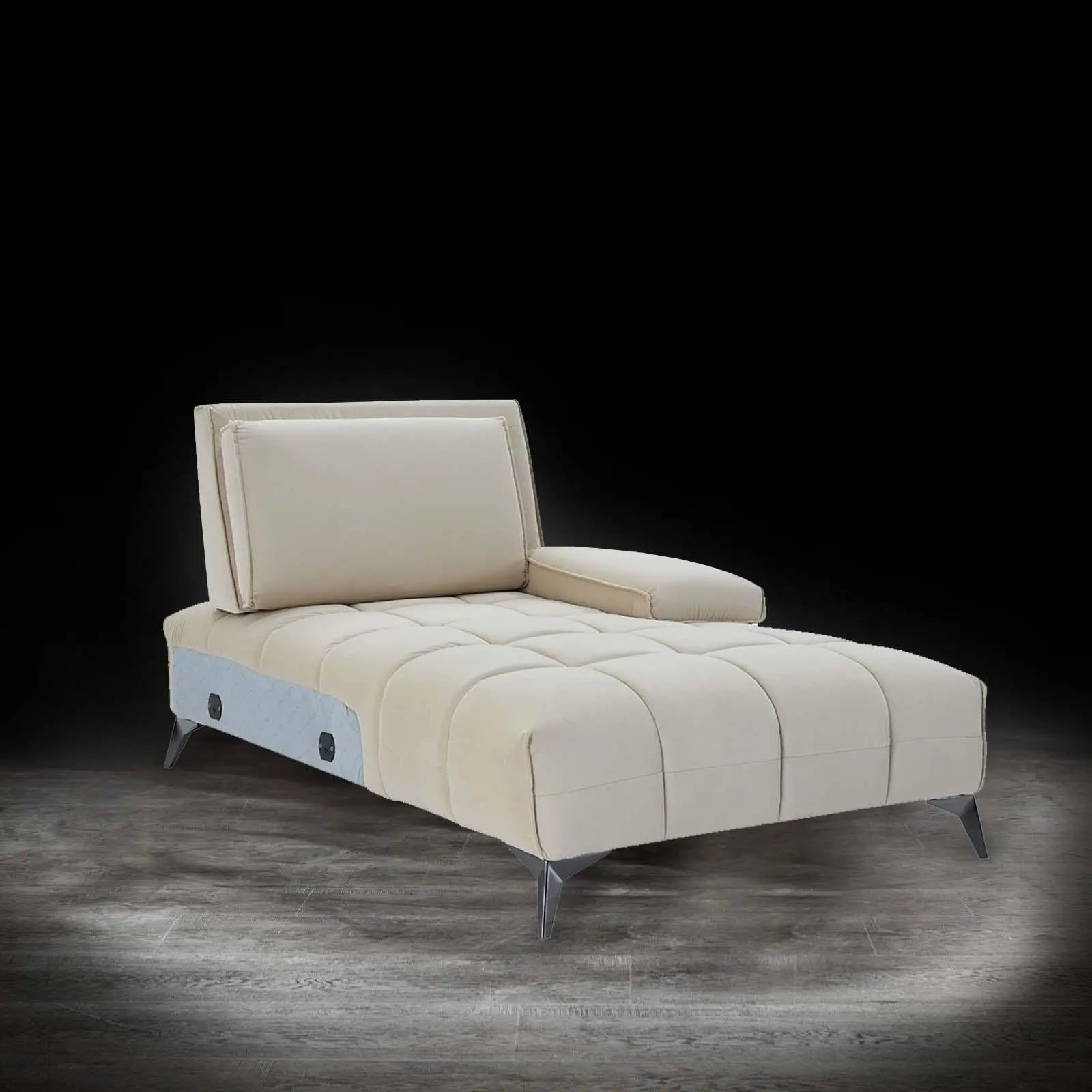 Francesco Bl Left Sofa Chaise Beige Roberto Grassie Sectional