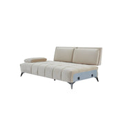 Francesco Bl Left Sofa Chaise Beige Stylish Sectional