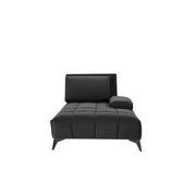 Francesco Bl Left Sofa Chaise Black Roberto Grassie Sectional