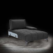 Francesco Bl Left Sofa Chaise Black Roberto Grassie Sectional