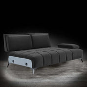 Francesco Bl Right Sofa Chaise Black Modern Sectional