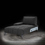 Francesco Bl Right Sofa Chaise Black Roberto Grassie Sectional