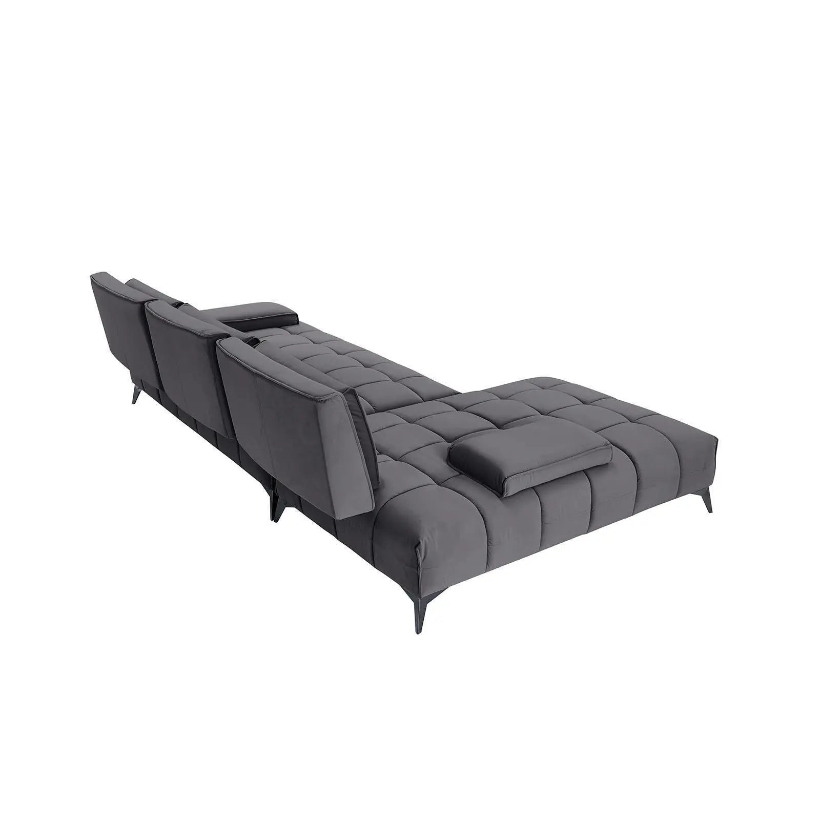 Francesco Bl Right Sofa Chaise Dgr Luxury Sectional