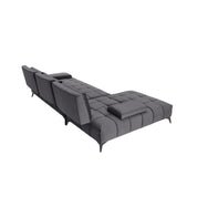 Francesco Bl Right Sofa Chaise Dgr Luxury Sectional
