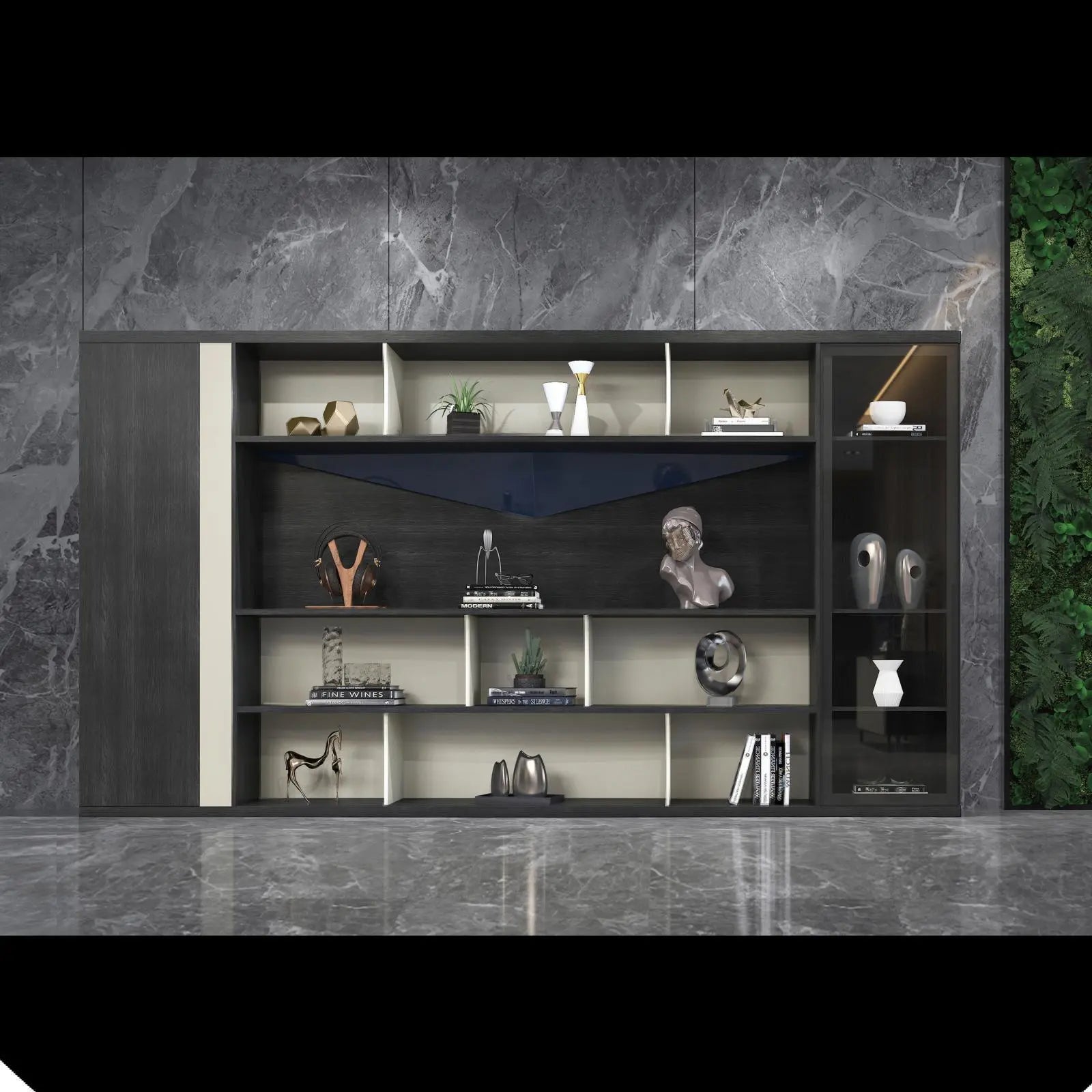 Franco Gray Cabinet Storage RG