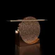 Genoa Rose Gold Console Table Roberto Grassie RG