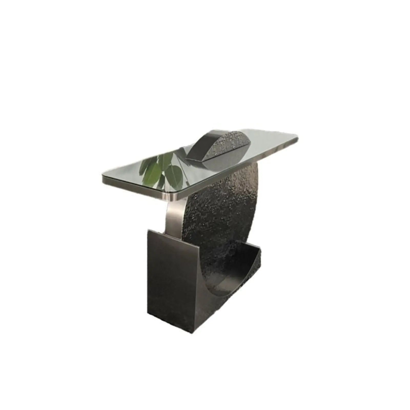 Genoa Silver Console Table Roberto Grassie