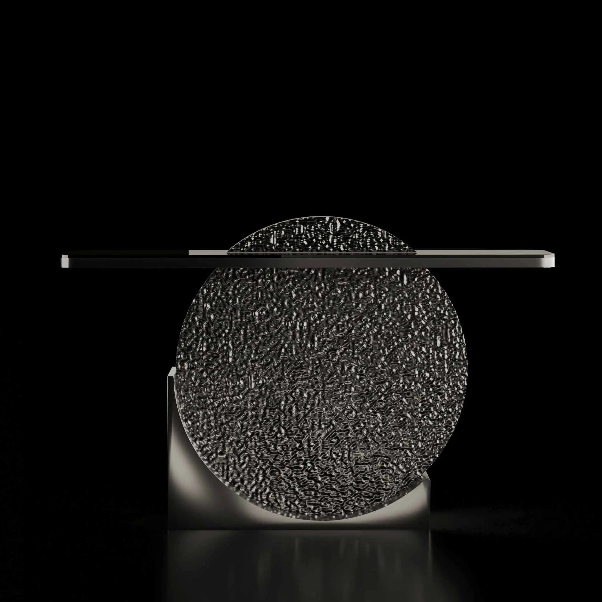 Genoa Silver Console Table