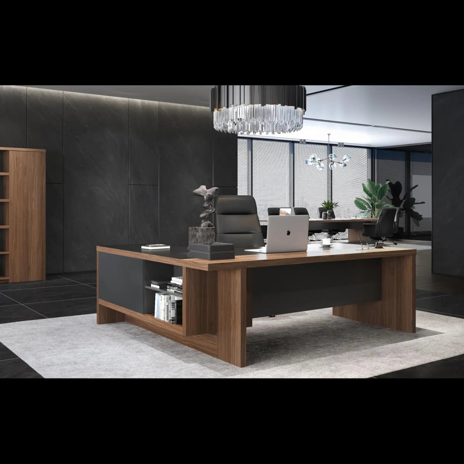 Gianluca Executive Right Stylish Office Desk