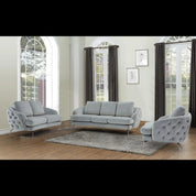Giulia Light Gray Lifestyle Luxury Sofa Set RG