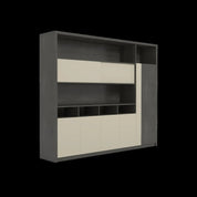 Grigio Gray Cabinet Storage RG