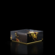 Haze Coffee Table Square Black Roberto Grassie Furniture