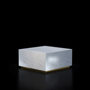 Haze Coffee Table Square White Roberto Grassie Furniture