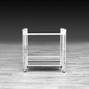 Iceland Silver Stylish Bar Cart
