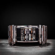 Illusion Round Silver Stylish Coffee Table