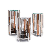 Illusion Silver Flower Stand