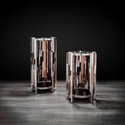 Illusion Silver Luxury Flower Stand