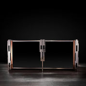 Illusion Silver Modern Buffet