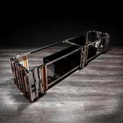 Illusion Silver Modern Tv Stand