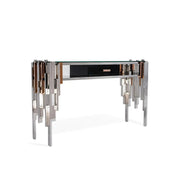 Illusion Silver Modern Console Table