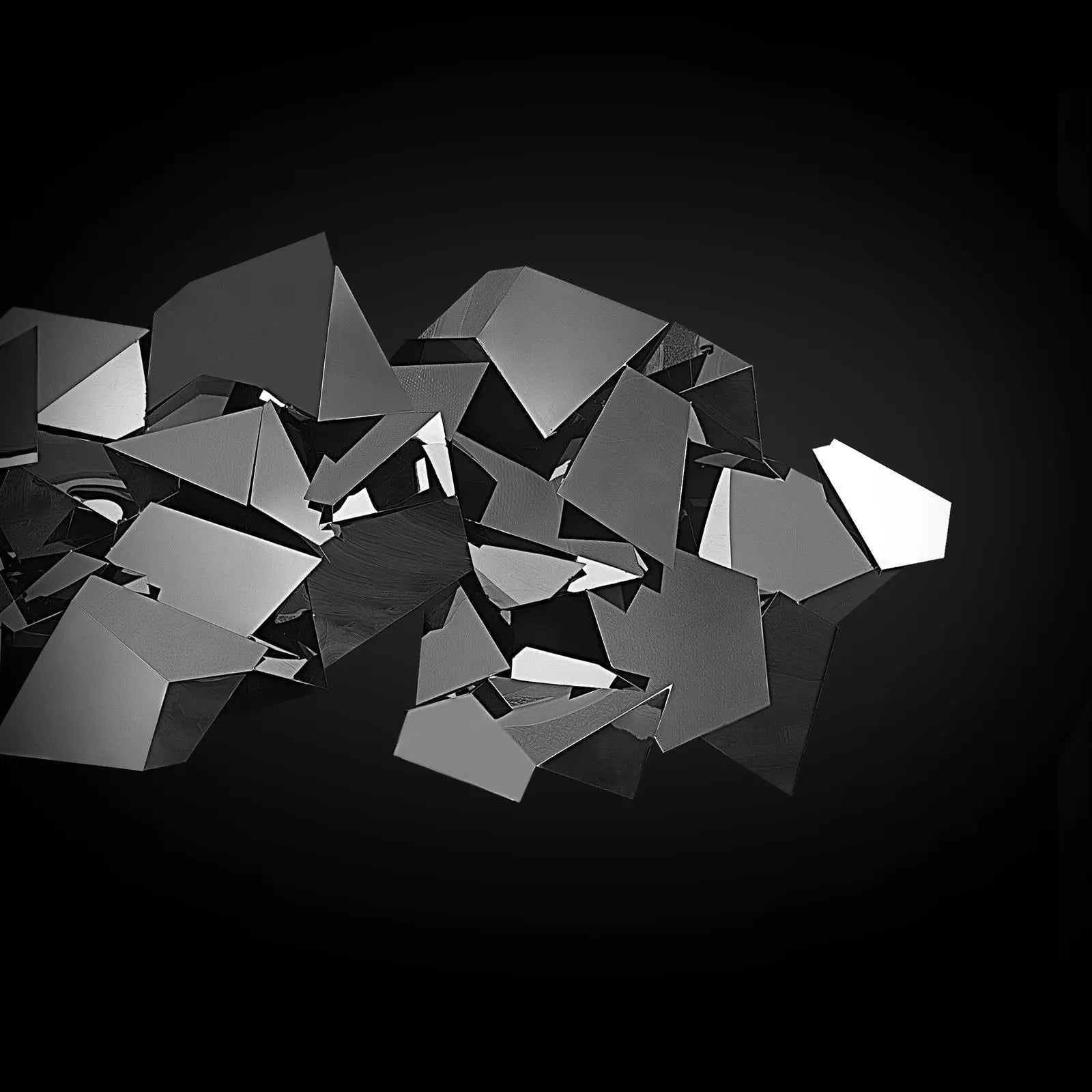 Intuition Silver Stylish Wall Art