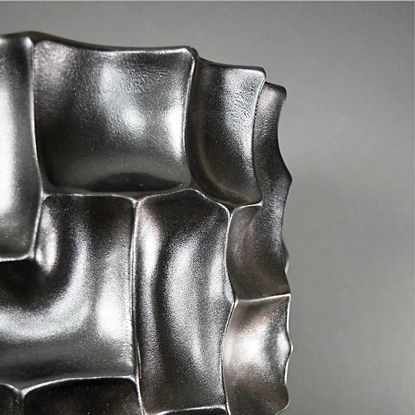 Leporis Xxl Black Modern Vase