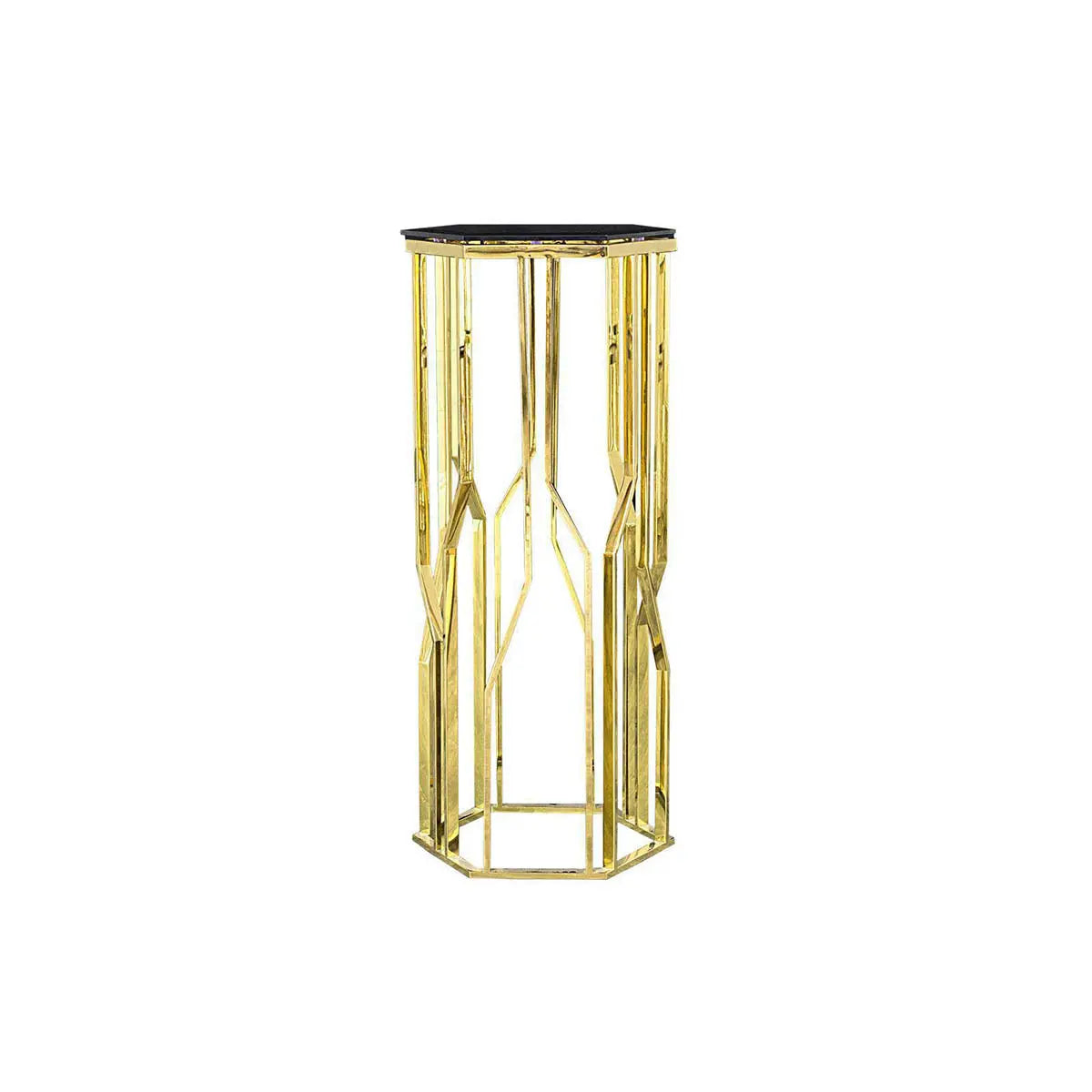 Lorensia Flower Stand Titanium Gold Medium
