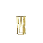 Lorensia Flower Stand Titanium Gold Small