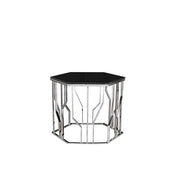 Lorensia Large Silver End Table RG