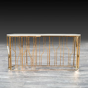 Lorensia Lg RG Marble Modern Console Table