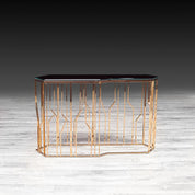 Lorensia RG Glass Modern Console Table RG