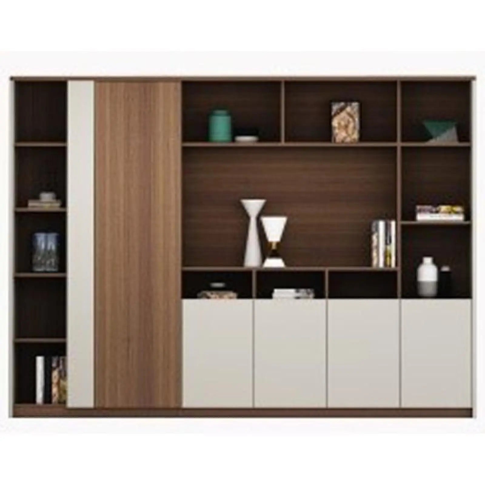 Lorenzo Walnut Cabinet Storage RG