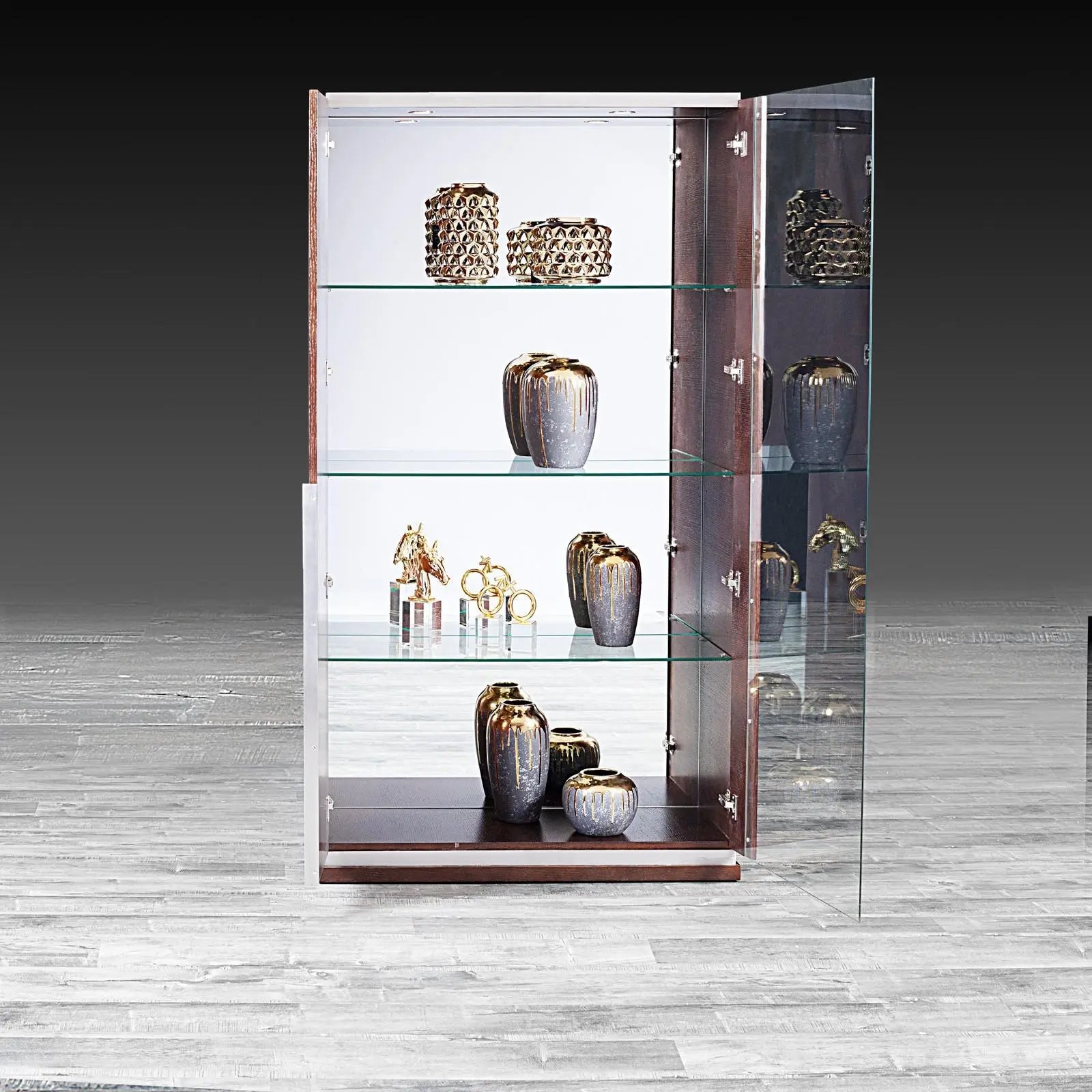 Lozano Wenge Stylish Curio