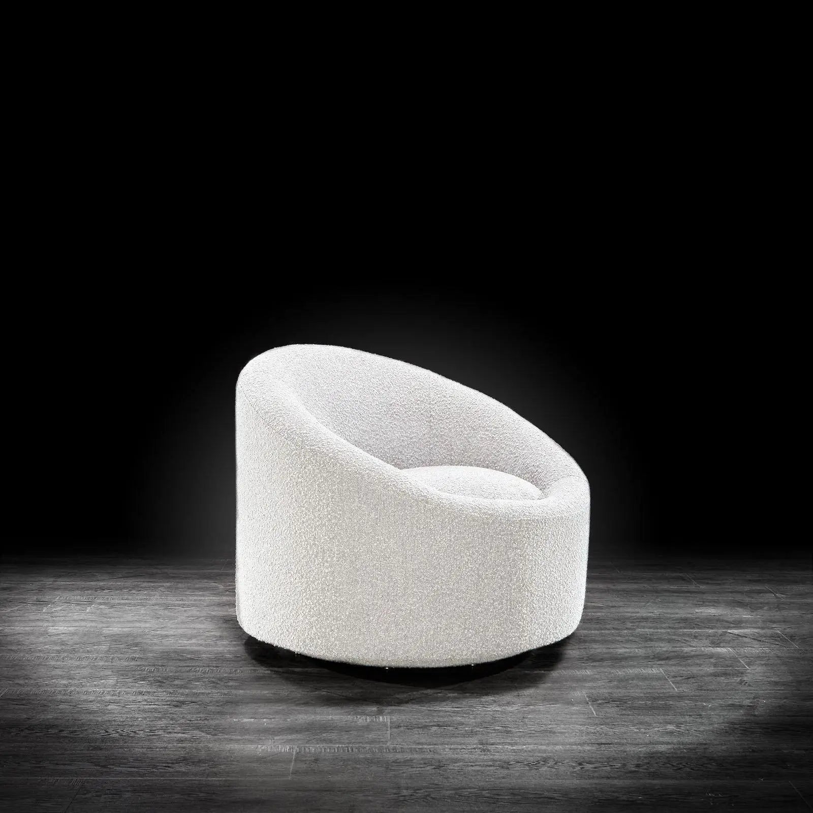 Luca Beige Stylish Accent Chair