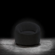 Luca Black Modern Accent Chair