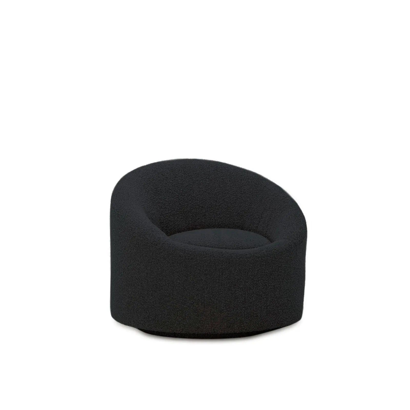 Luca Black Stylish Accent Chair