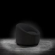 Luca Black Stylish Accent Chair