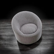Luca Gray Luxury Accent Chair