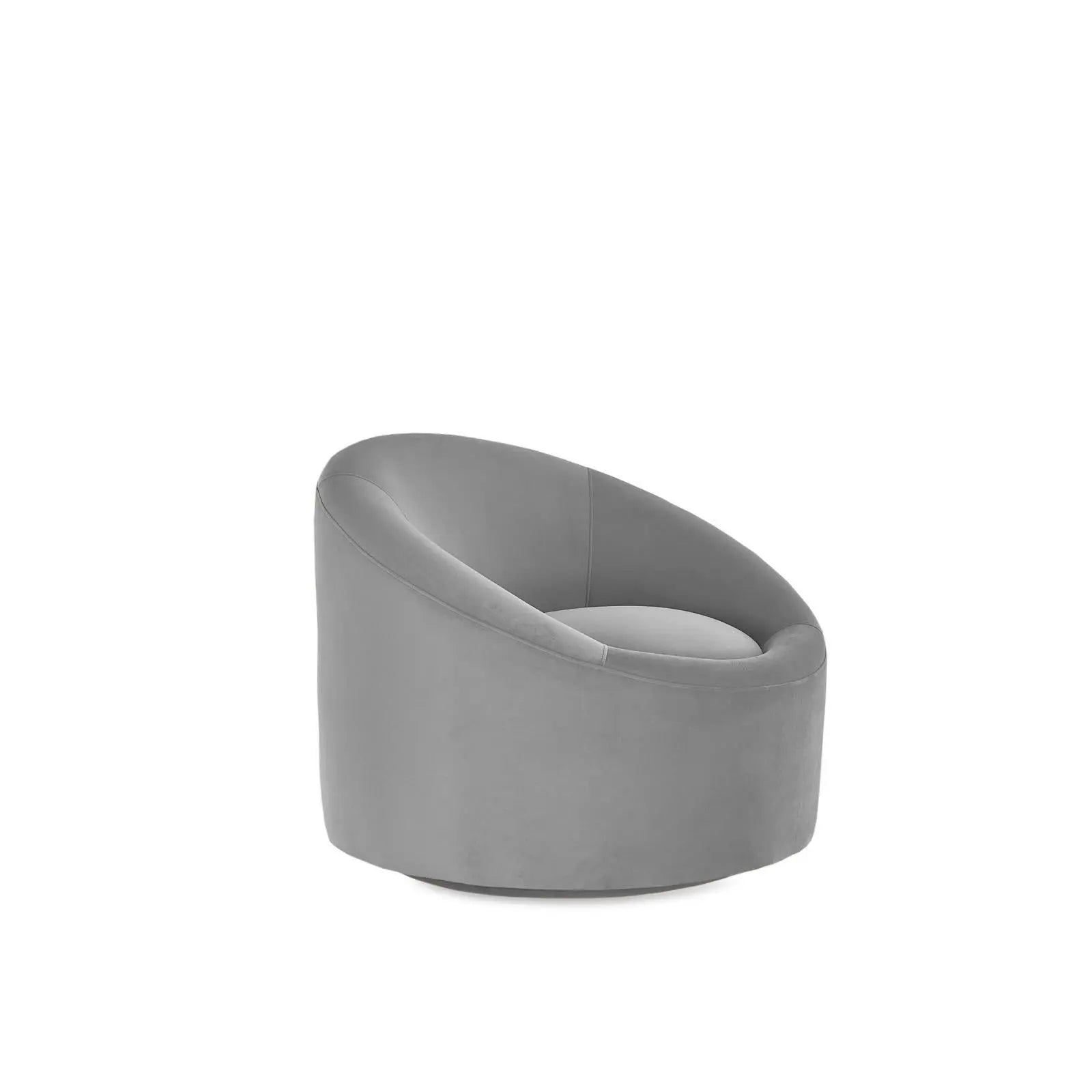 Luca Gray Velvet Stylish Accent Chair RG