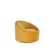 Luca Orange Velvet Stylish Accent Chair RG