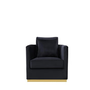 Lucia Gold Black Roberto Grassie Sofa Set