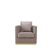 Lucia Gold Taupe Roberto Grassie Sofa Set
